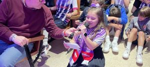 Visita del  Real Valladolid Club de Fútbol 